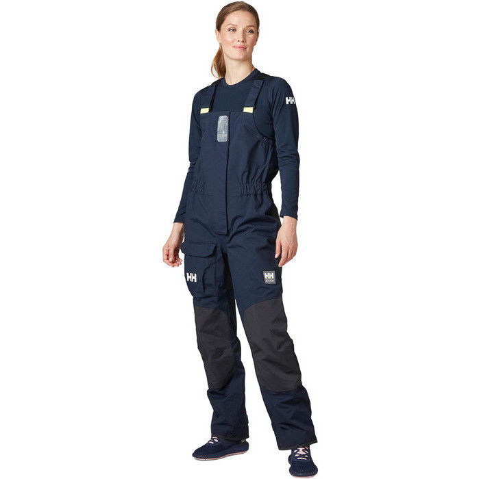 2024 Helly Hansen De La Mujer Pier Bib Pantalones 33961 - Navy